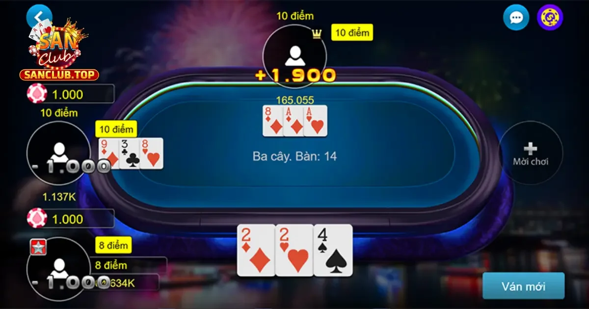 Các loại bài và cách phân định thắng thua