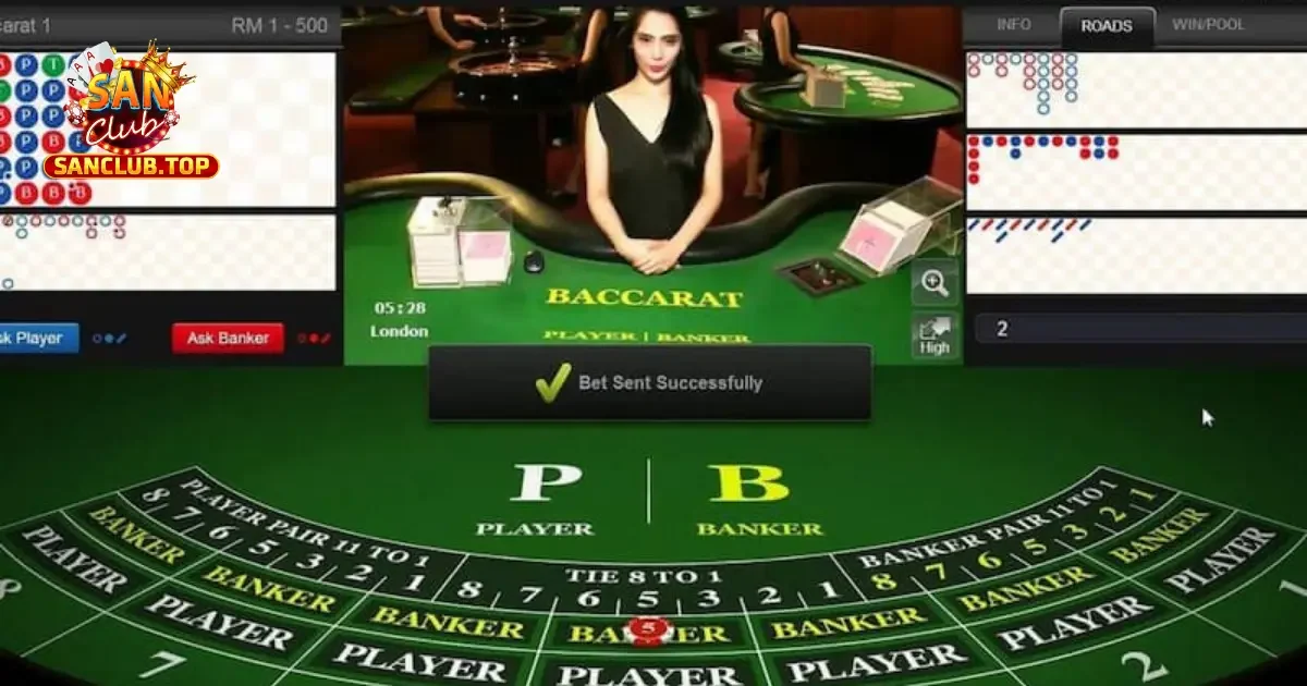 Hướng Dẫn Chơi Bài Baccarat Online Tại SanClub