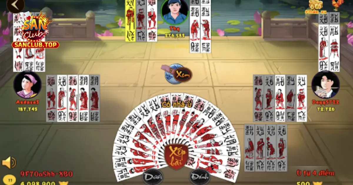 Cách Chơi Bài Chắn Online Trên SanClub