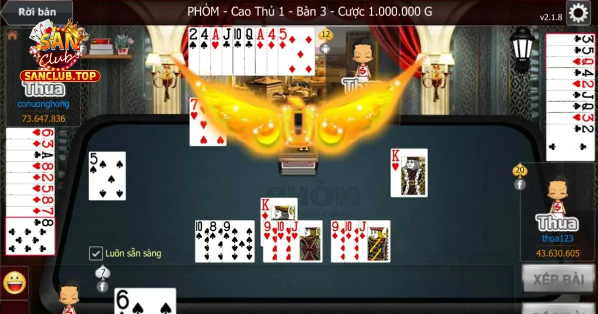 Hướng Dẫn Chơi Phỏm Online Tại SanClub