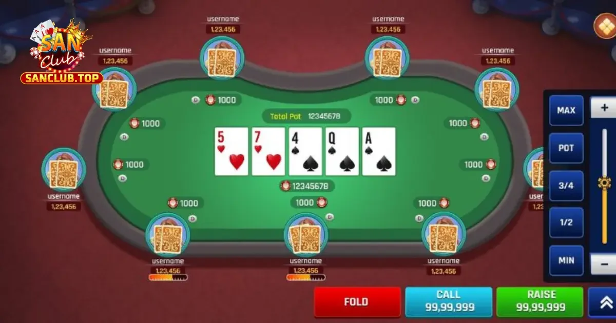 Cách Tham Gia Các Bàn Poker Online Tại SanClub