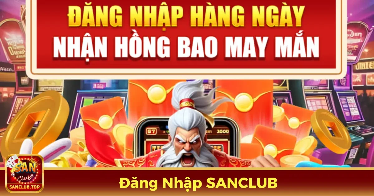 Đăng Nhập SANCLUB - Truy Cập Nhanh, Giải Trí Thả Ga 3 Ưu đãi hấp dẫn dành cho người chơi đăng nhập mỗi ngày tại SANCLUB