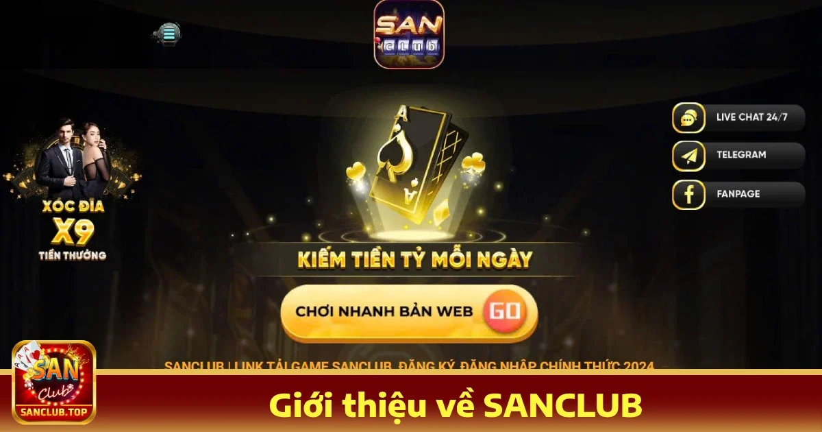 Giới Thiệu Cổng Game Sanclub