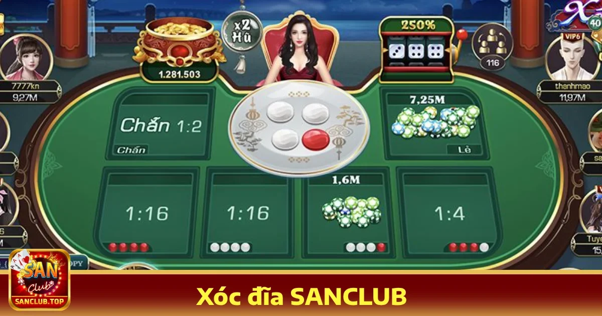 Các hình thức cược trong Xóc đĩa SANCLUB