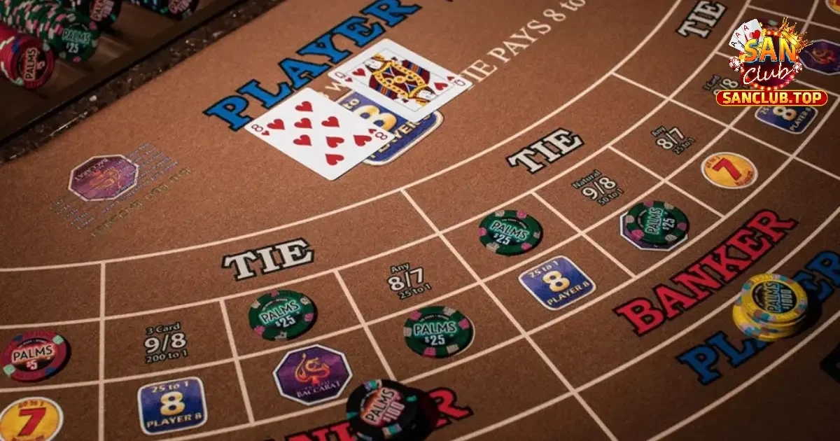 Tại SANCLUB có các kiểu chơi bài trong casino vô cùng thú vị