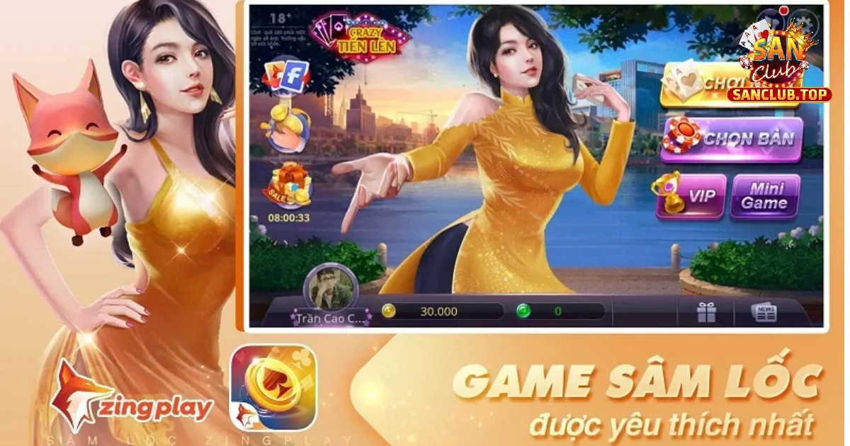Code ZingPlay Sâm Lốc – Có Thể Dùng Tại SANCLUB Được Không? 3 Một yếu tố quan trọng khi so sánh phần thưởng giữa ZingPlay và Sanclub chính là giá trị của chúng
